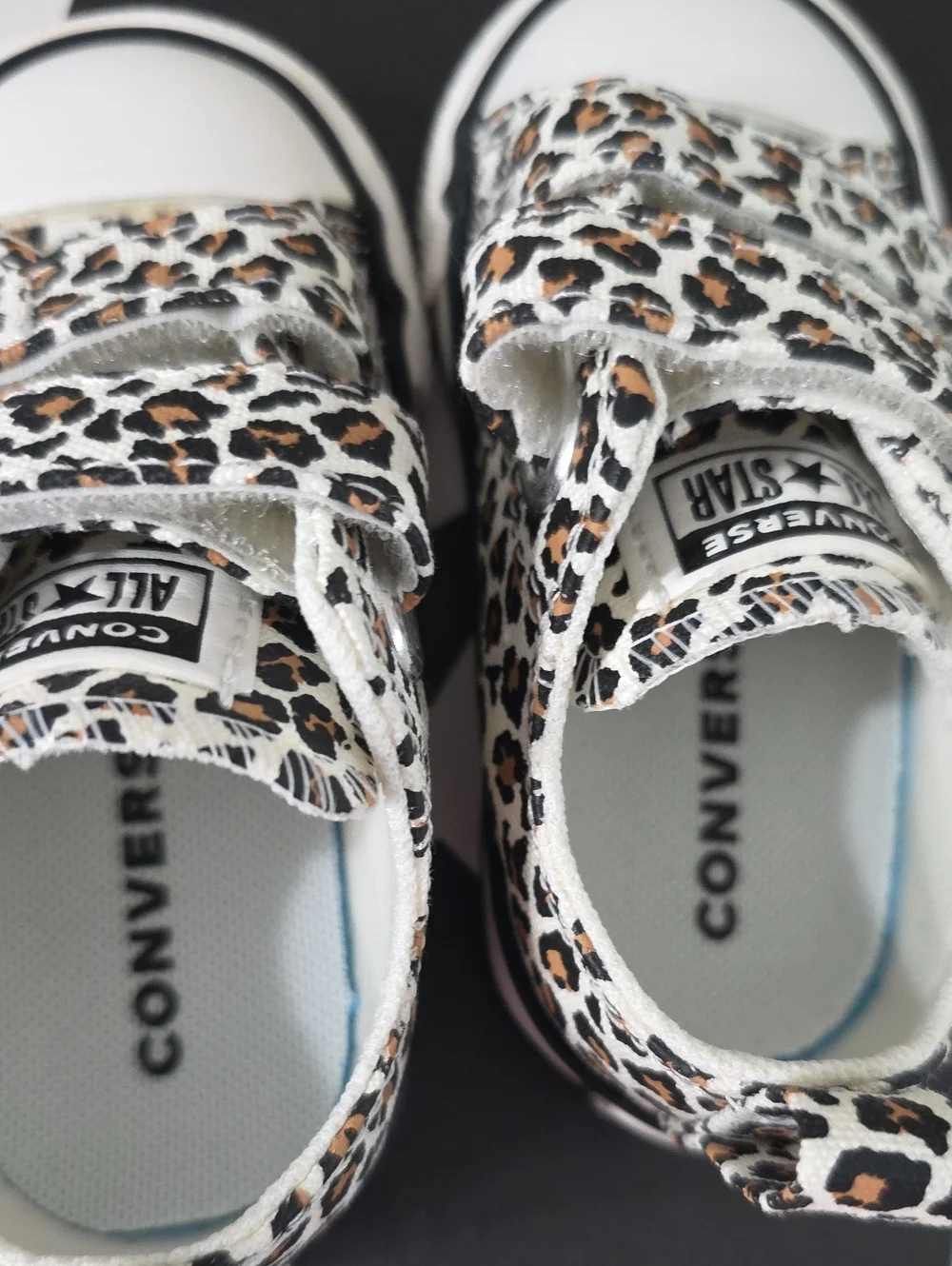 NEW In Box Leopard Converse Chuck Taylor All Star Sneakers- 5 Infant